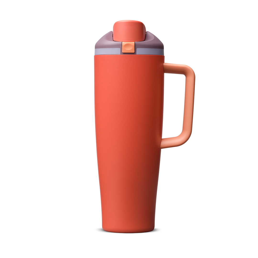 OW_-_Tumbler_40oz_-_Terracotta_Sunset_-_Handle_Right_5be6dcb5-1082-4c49-9fee-c854870f40e3 FreeSip® Tumbler 40oz - Image 1